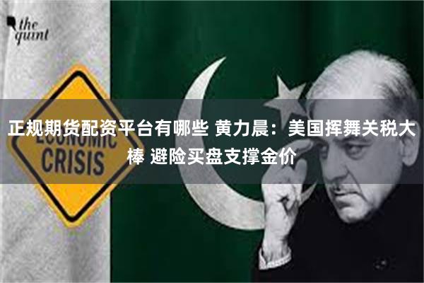 正规期货配资平台有哪些 黄力晨：美国挥舞关税大棒 避险买盘支撑金价