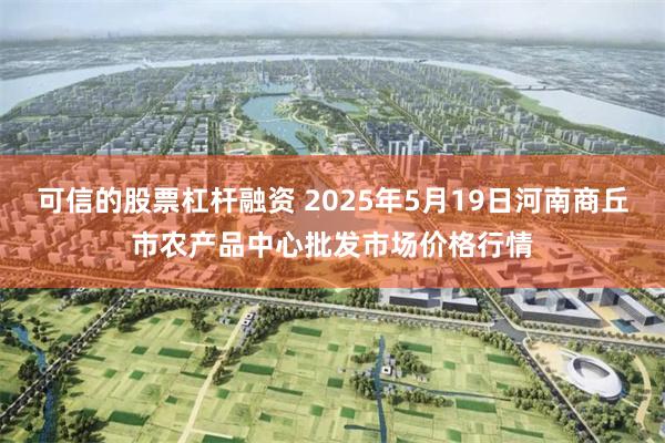 可信的股票杠杆融资 2025年5月19日河南商丘市农产品中心批发市场价格行情